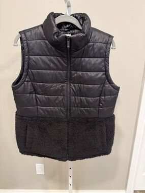 Calvin Klein Black Quilted Puffer Vest